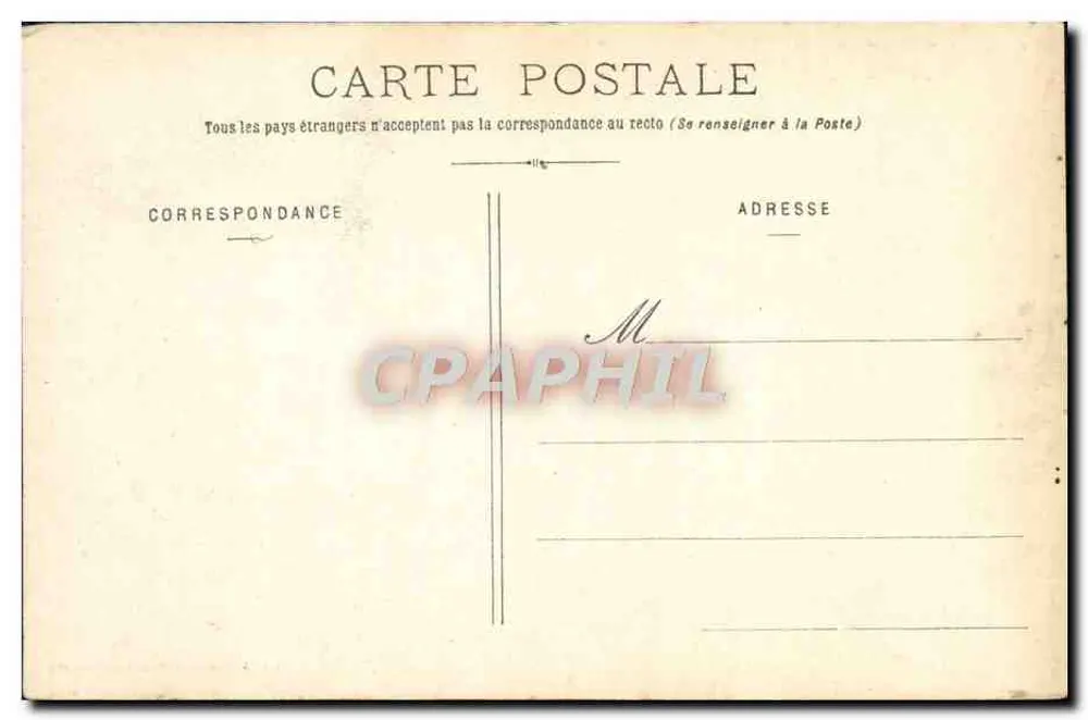 Castelo de Bandeville (S. e O.) — Fachada Sul — Lib. A. Bouttrong, Bourdan (S.-e-O.) - Verso
