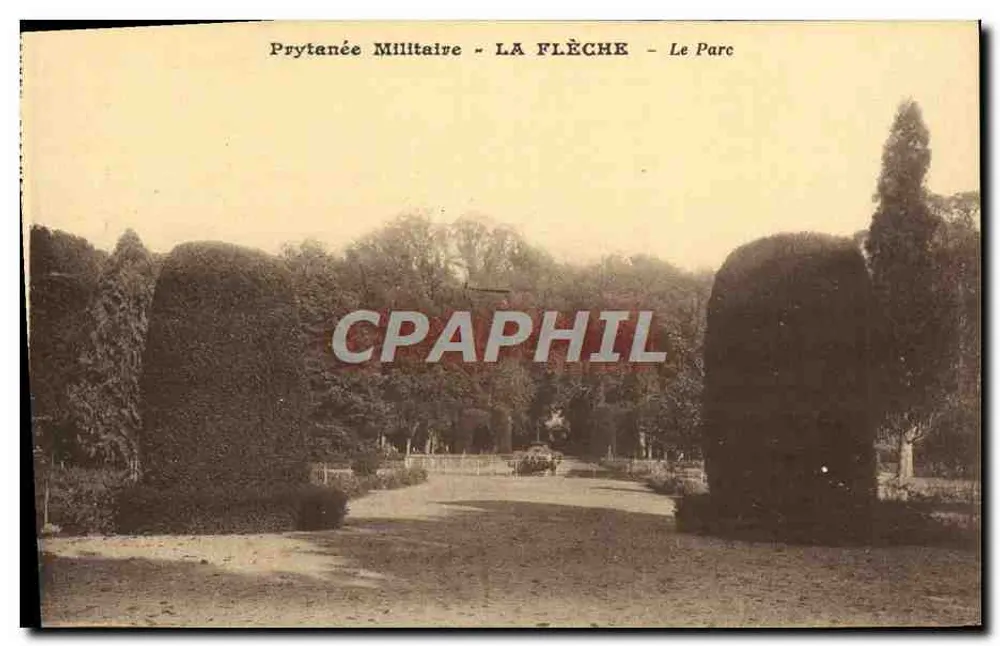 Prytanée Militaire - LA FLÈCHE - O Parque - Frente