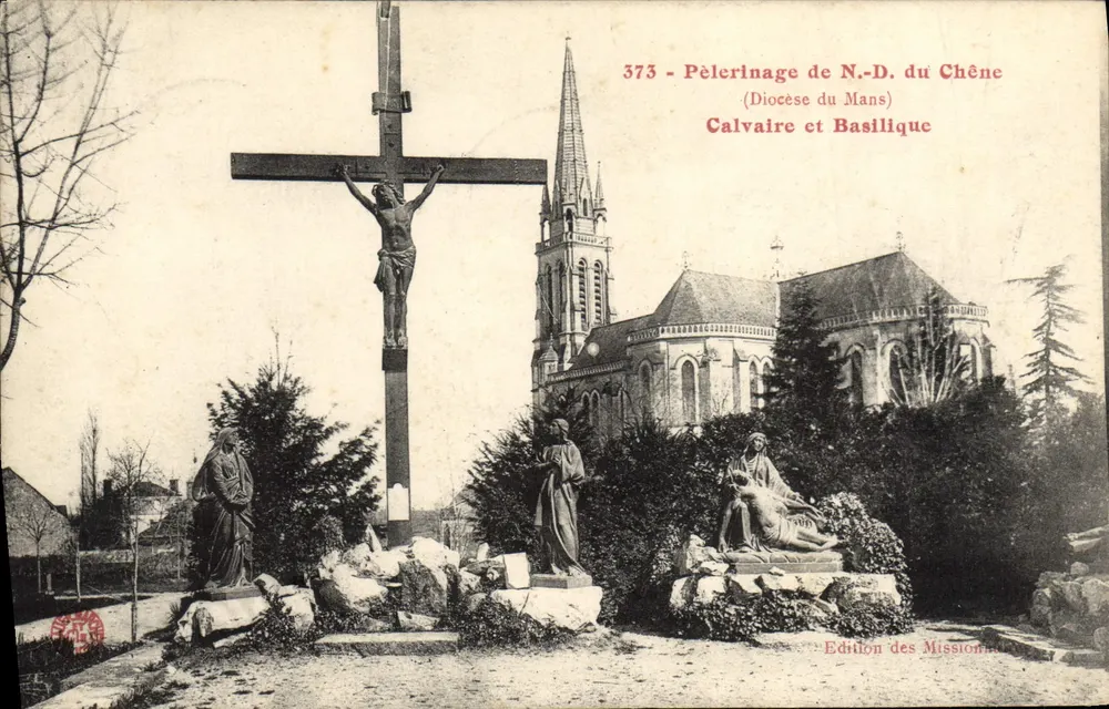 Kreuzweg und Basilika — Pilgerung der Jungfrau vom Eiche — Edition der Missionare - Vorderseite