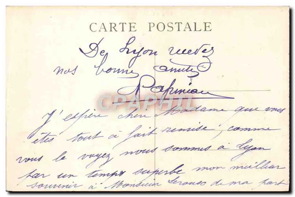 Place des Jacobins — Lyon — Lyon Illustré, n°143 - Verso