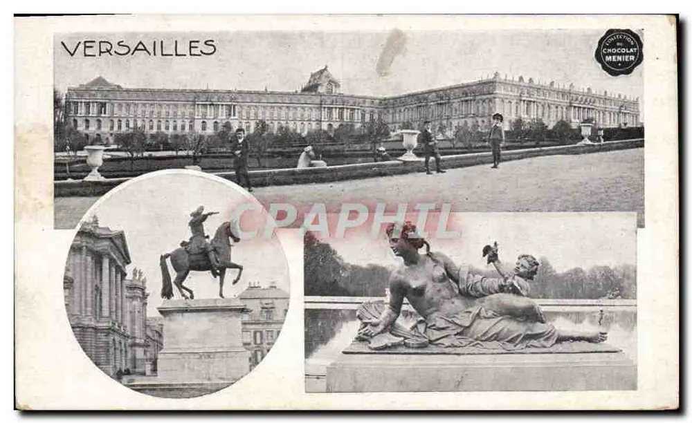 Versailles — Chocolat Menier — Kolekcja Chocolat Menier - Awers