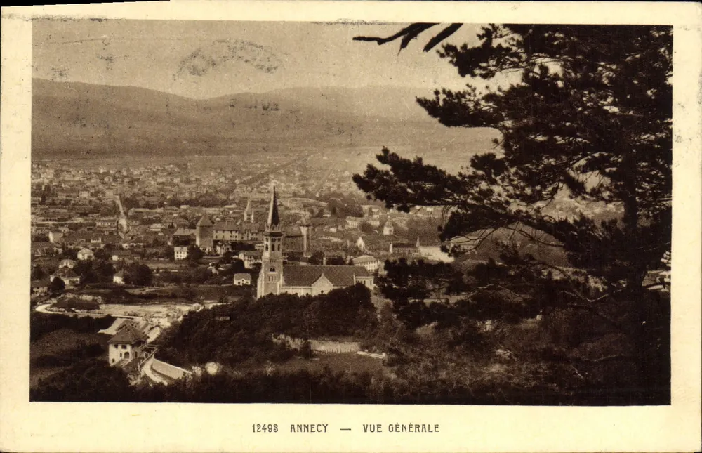 Annecy — Vista Geral — Cartes & La Gigue - Frente
