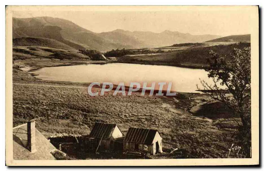 Lago de Guéry — Arredores do Mont-Dore — Les Éditions d'Art Avon - Frente