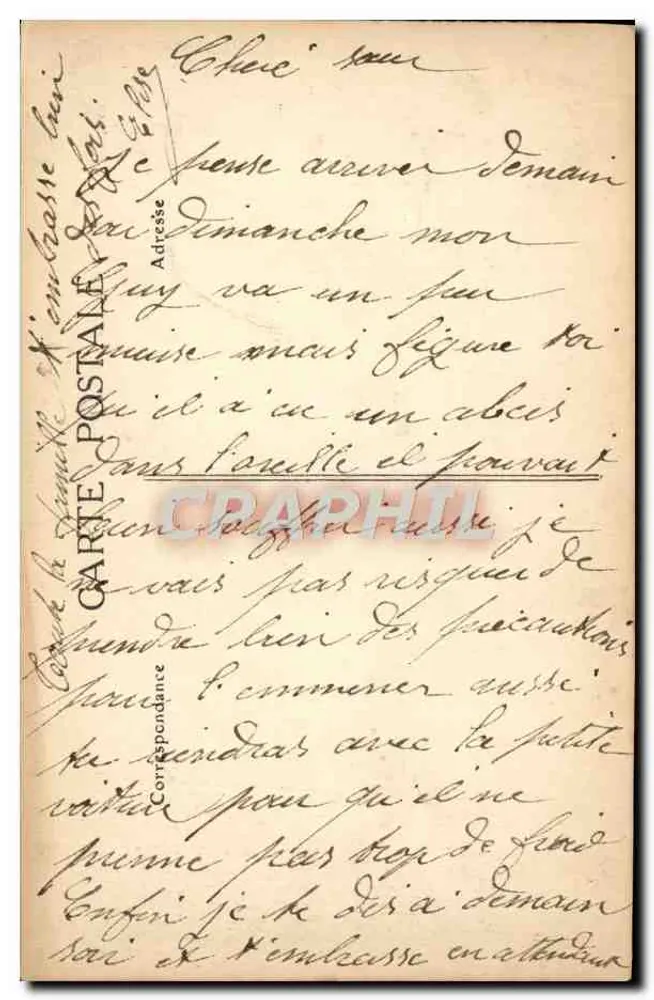 Tours — L'Hôtel de Ville et la Place, côté Sud-Ouest — A. P. (éditeur) - Verso