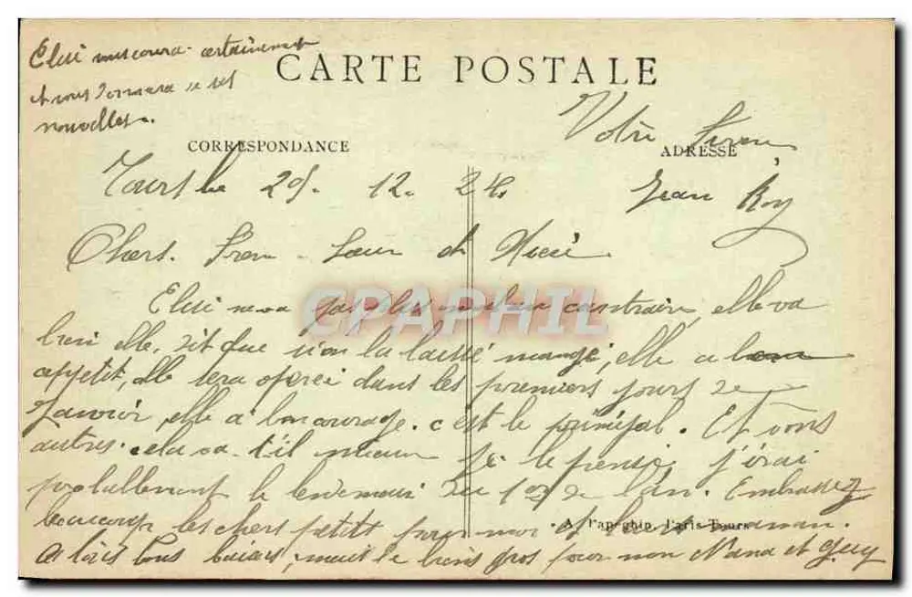 Tours (Indre-et-Loire) — La Chiesa di Notre-Dame Lariche — A.P. n°184 - Verso