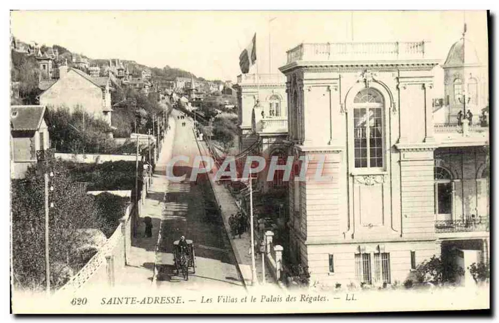 Sainte-Adresse — Die Villen und das Palais des Régates — LL, n° 620 - Vorderseite