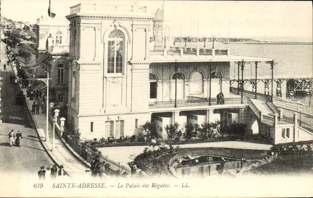 Sainte-Adresse — O Palácio das Regatas — LL. N° 619 - Frente