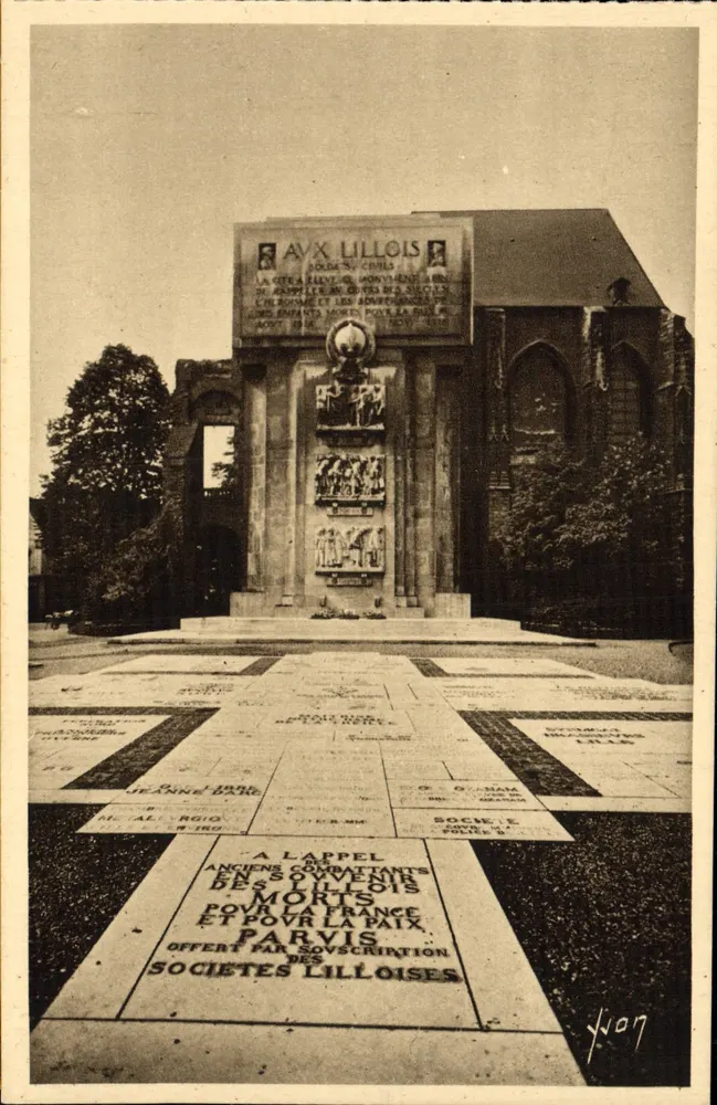 Kriegsdenkmal von Lille — Lille (Nord) — Les Éditions d'Art Martel - Vorderseite