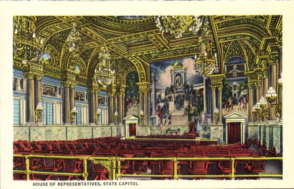 House of Representatives, State Capitol — Capitol Park Extension — Verlag nicht sichtbar - Vorderseite