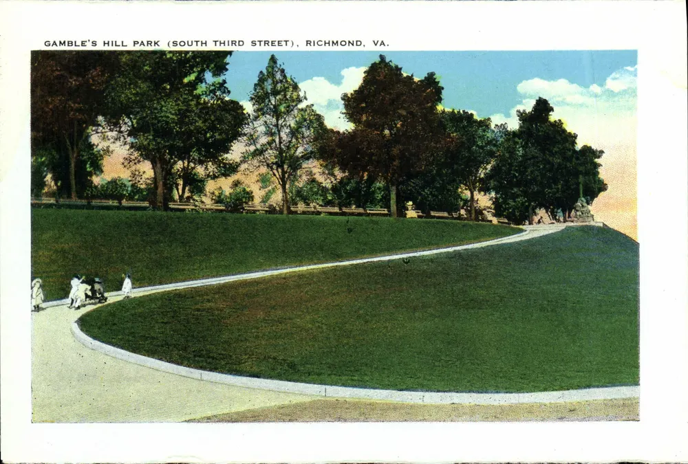 Gamble's Hill Park (South Third Street), Richmond, VA. — Washington Equestrian Monument, Richmond, VA. - Vorderseite