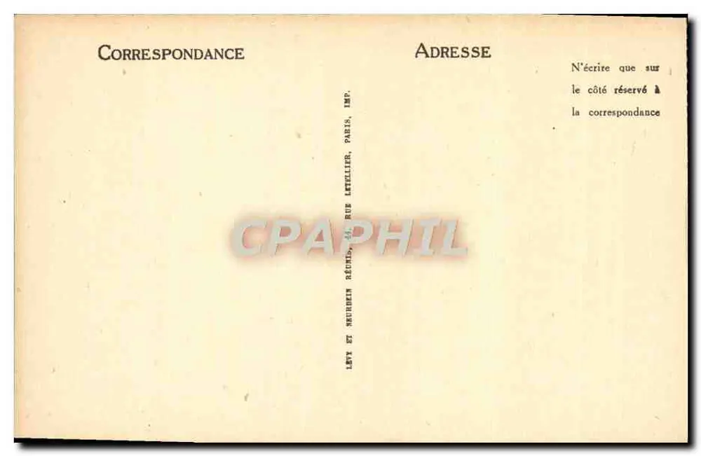 Clermont-Ferrand — Praça de Jaude — LL - Verso