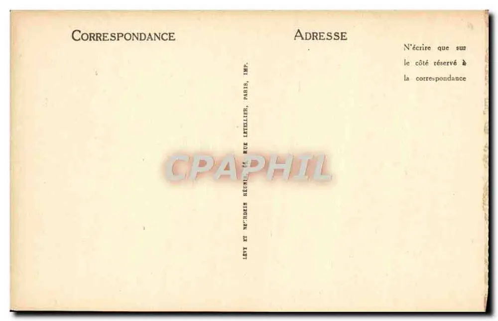 Clermont-Ferrand — A Catedral — Editora: Batoileur, n° 201 - Verso