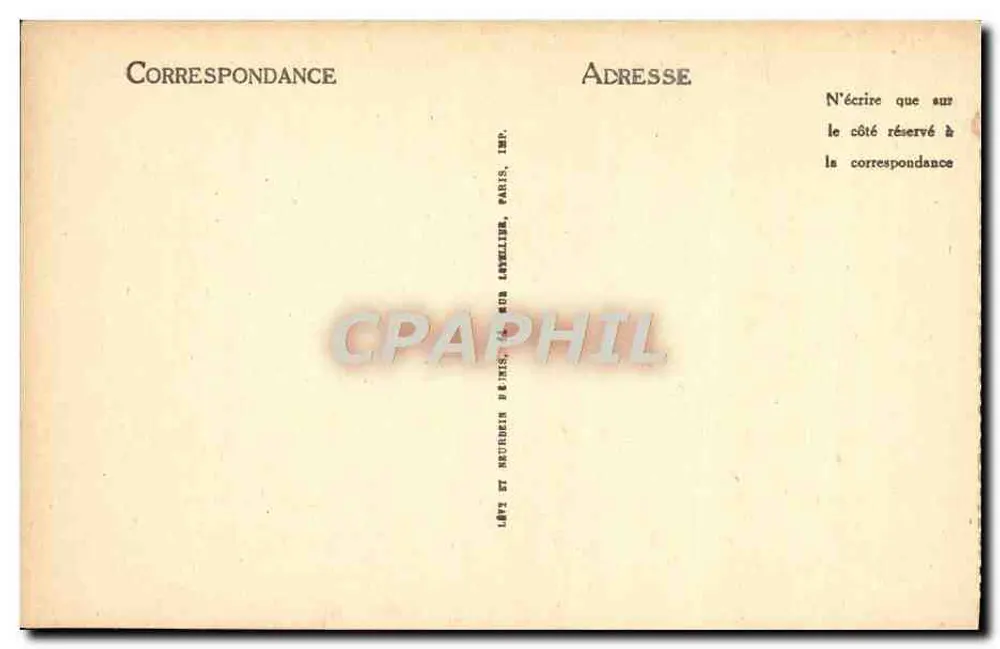 Auvergne — A Bourrée — ND - Verso