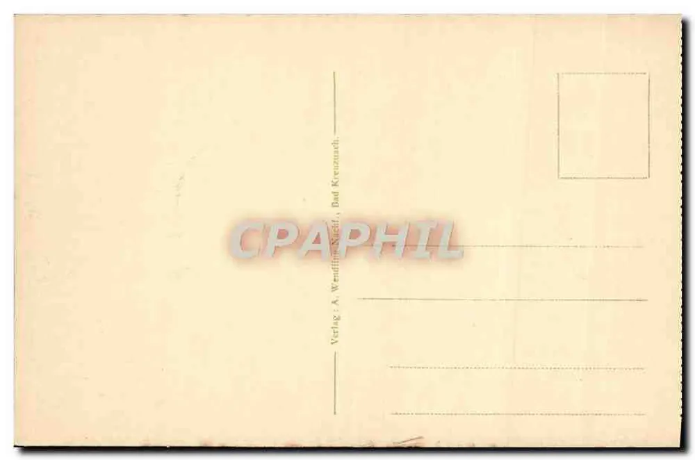 Radium-Solbad Kreuznach — Teil des Salinental — Verlag A. Wendlin, Bad Kreuznach - Rückseite