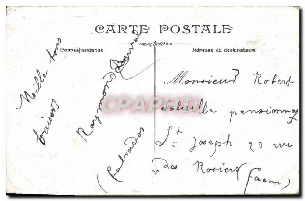 Marselha. Nossa Senhora da Guarda — editor desconhecido, n° 411 - Verso