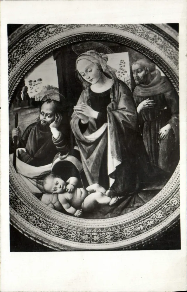 Santa Família — Palazzo Vecchio — editor desconhecido, n° 717 - Frente