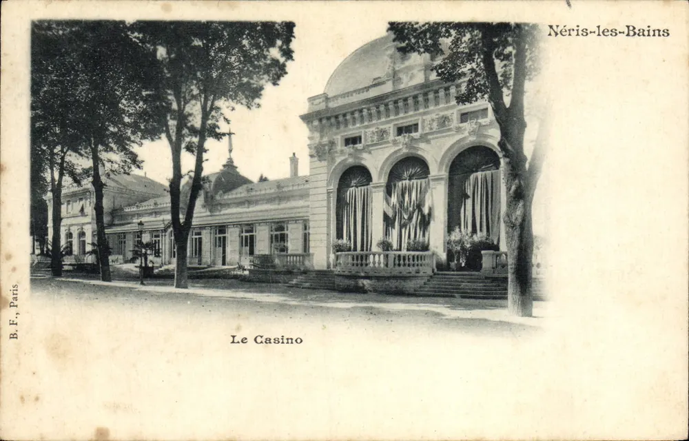 O Casino — Nériès-les-Bains — B.F., Paris - Frente