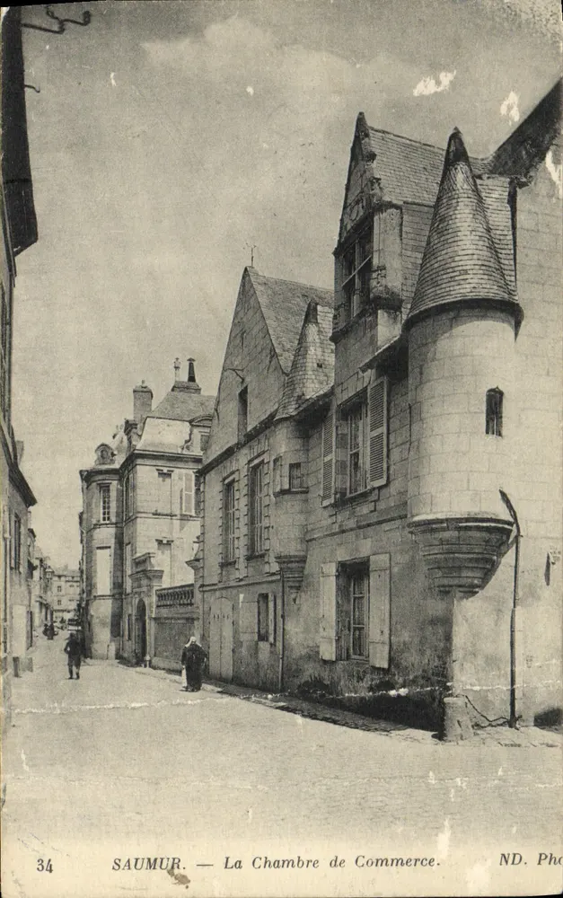 Saumur — La Chambre de Commerce — ND. Photo, n° 34 - Vorderseite