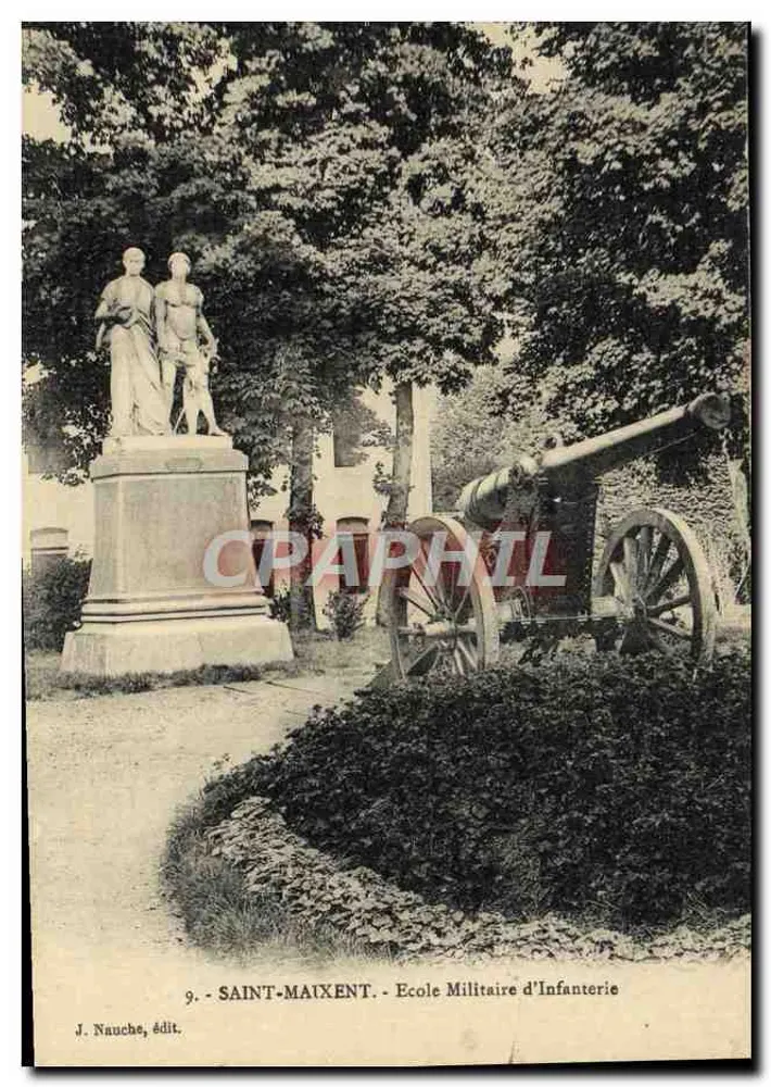 Saint-Maixent - Militärschule der Infanterie — J. Nauche, Verlag - Vorderseite