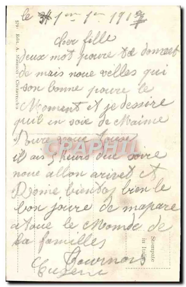 Civitavecchia - Caserma Giacinto Brussesi - Rückseite