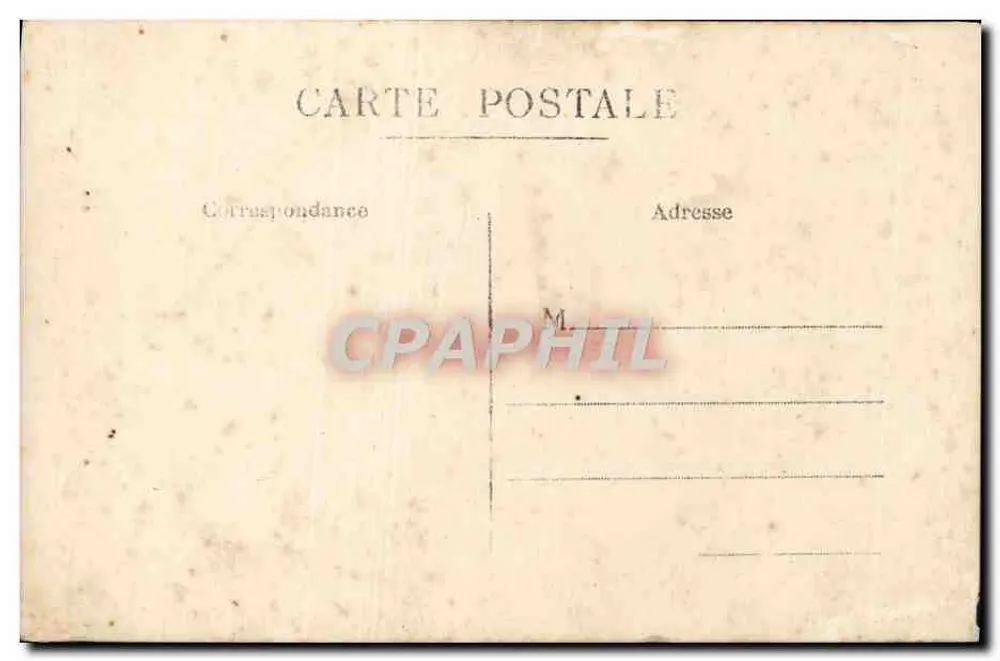 Retrato de um jovem — moldura Art Nouveau — editor desconhecido - Verso
