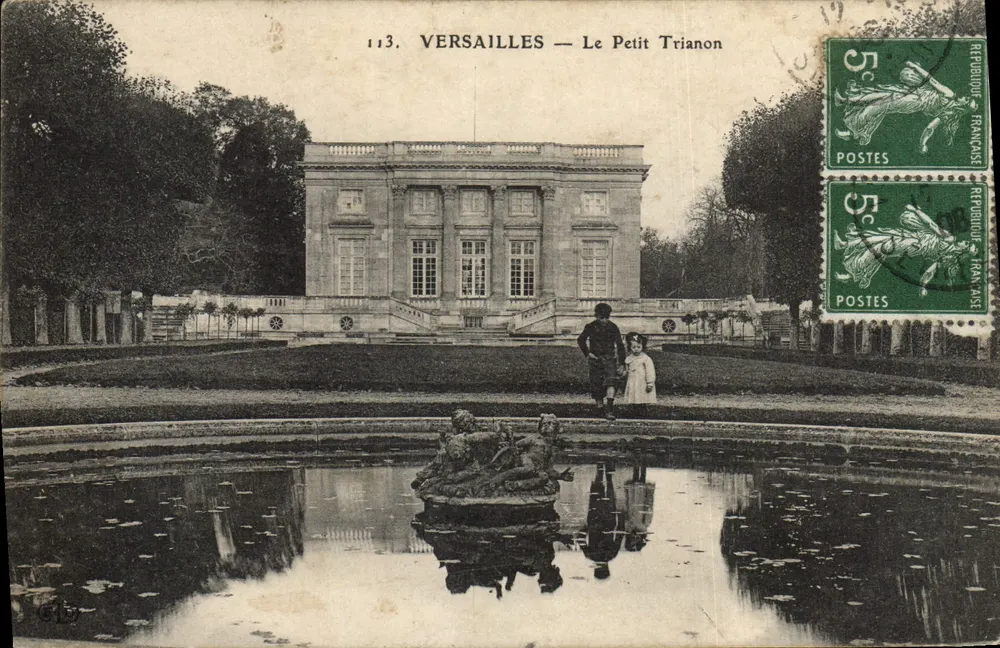 Versailles — O Pequeno Trianon — Editor: C. P. H. (n° 113) - Frente