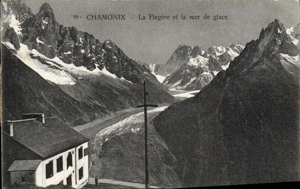 Chamonix — La Flegère und das Eismeer — Verlag 'La reine des cartes postales' - Vorderseite