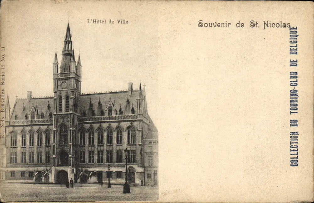 Das Rathaus — Brüssel — Verlag: E. Xels, Brüssel, Serie 12, Nr. 11 - Vorderseite