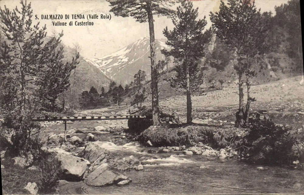 S. Dalmazzo di Tenda (Valle Roia) — Vallone di Casterino — Éd. E. Pansa, n° 022350 - Vorderseite