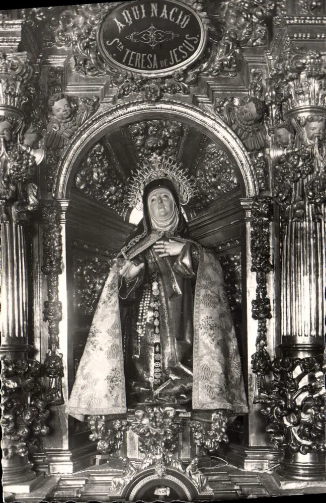 Kirche Santa Teresa — Bild der Heiligen Thérèse — Editions Garrido, Zaragoza - Vorderseite