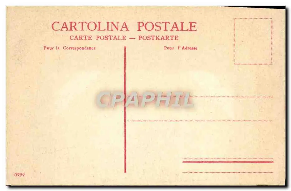 Venezia - Gondola mit Felze und Ponte della Ferrovia — Postkarte n° 0777 - Rückseite