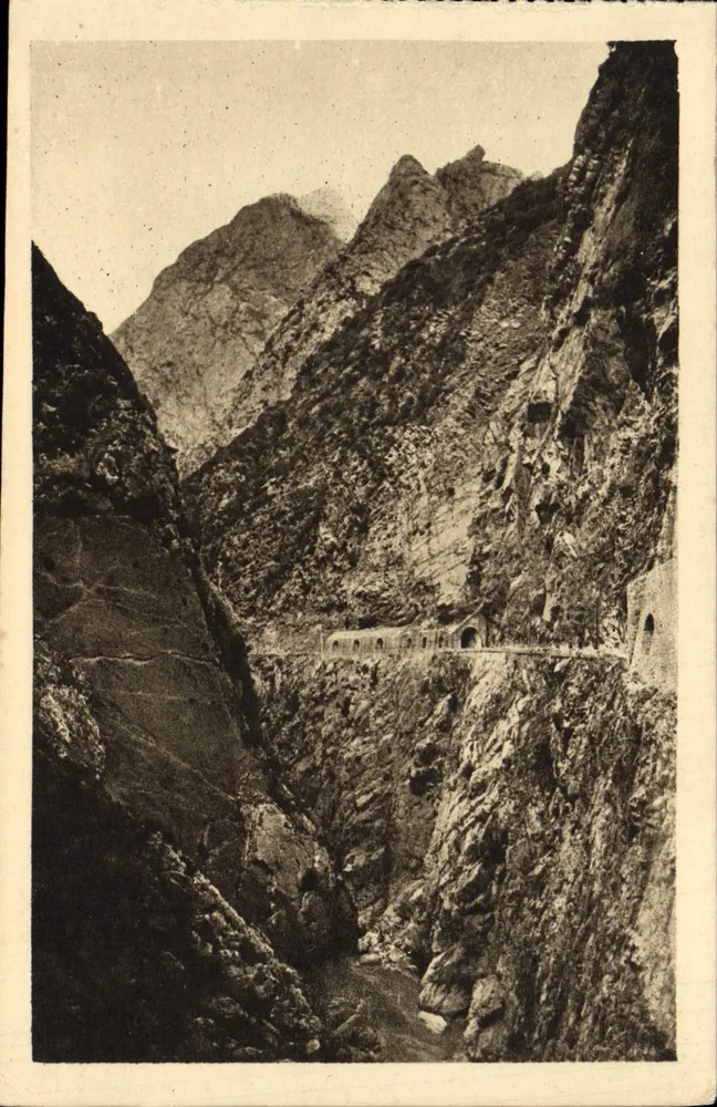 Die Teufelsbrücke Schlucht — Gorges du Chabet El Akra — Edition Art MTL - Bongie - Vorderseite