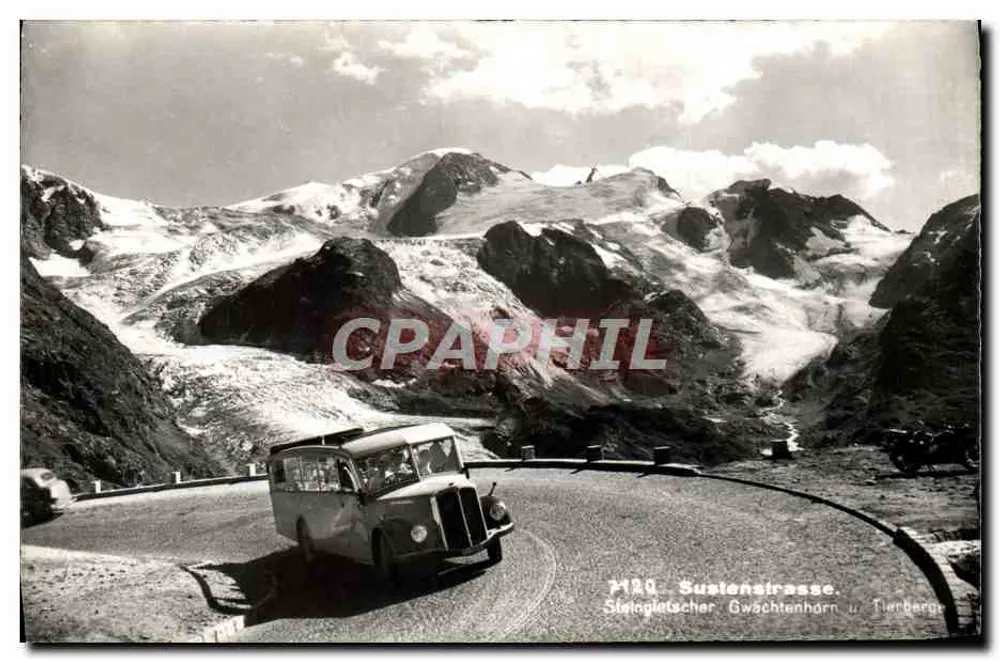 Sustenstrasse — Stämpfliacher Gweschtenhorn e Tierberge — Foto T. Herrmann, Thalwil - Frente