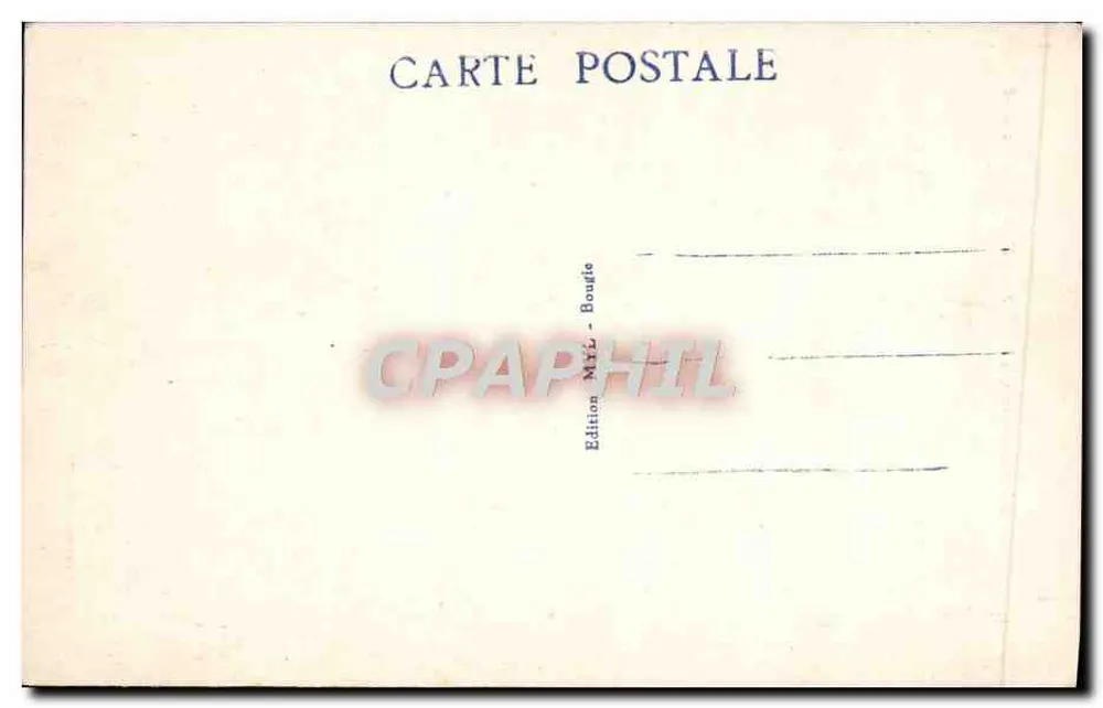 Gorges de CHABET EL AKRA — O Torrente — Edição MYL - Boufite - Verso