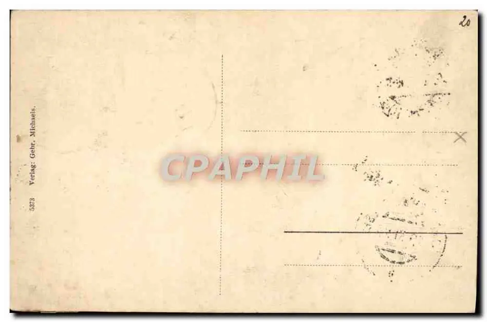 Kröpelin i. M. Molkerei — editor Verlag Gebr. Michaels, n° 3373 - Verso