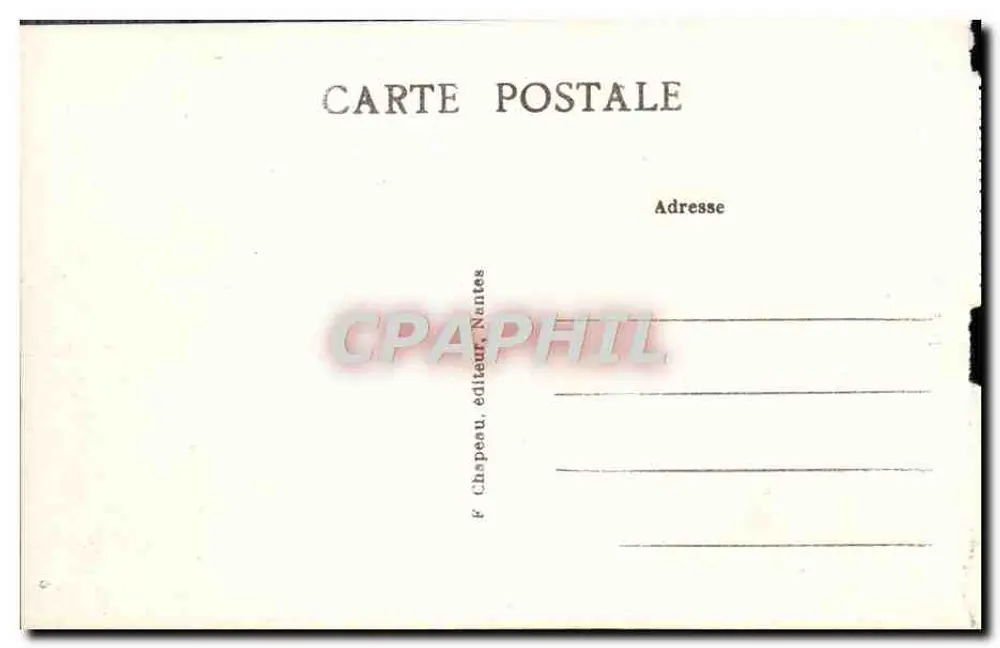 Pornic (Loire-Inf.) — O Castelo - Verso