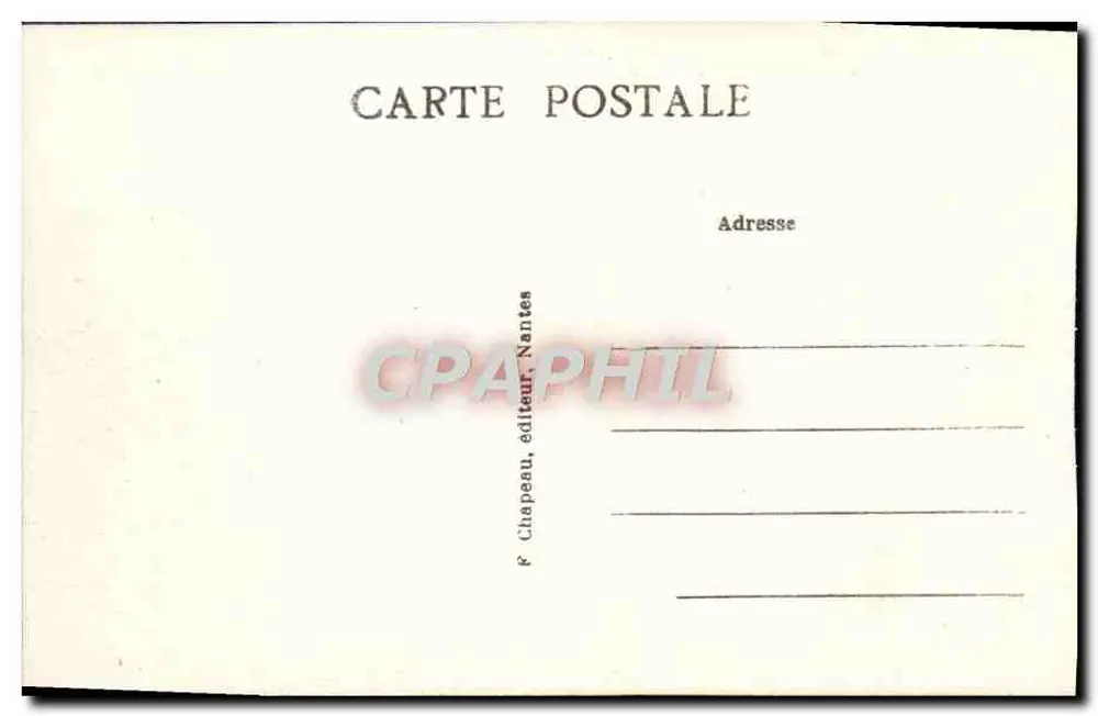 Pornic (Loire-Inf.) — Chalets de Gourmalon — Ansicht vom Anse-aux-Lapins - Rückseite