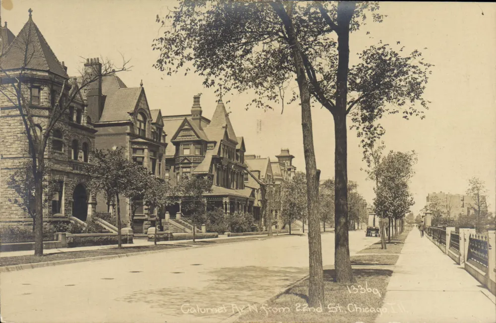 Galornet Ave N from 22nd St — Chicago, Illinois — Studio Charles R. Childs - Frente