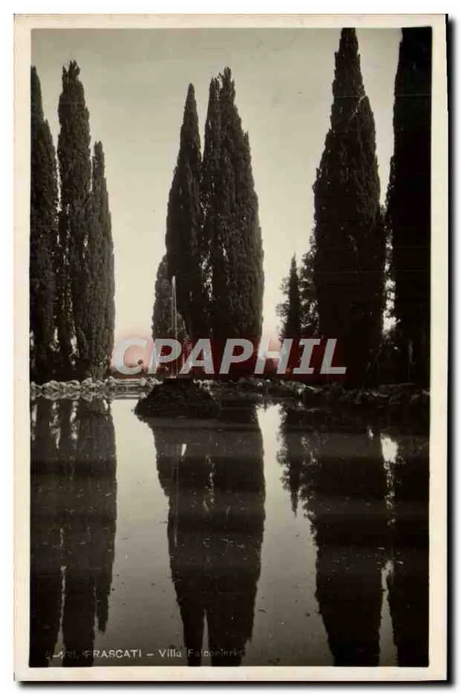 Frascati — Wila Falconieri — wydawca Brunner & C. Coma - Awers