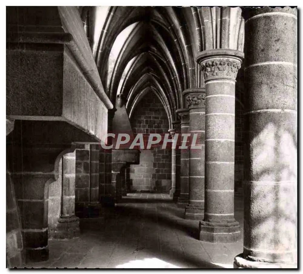 Innenraum des Rittersaals — Mont-Saint-Michel — CREFF-Edition - Vorderseite