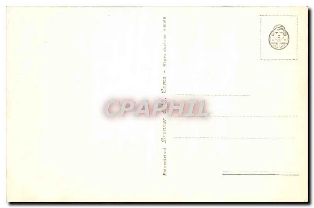 Roma - Museu Nacional - Chiostro — editor Brunnner & C. n° 1-453 - Verso