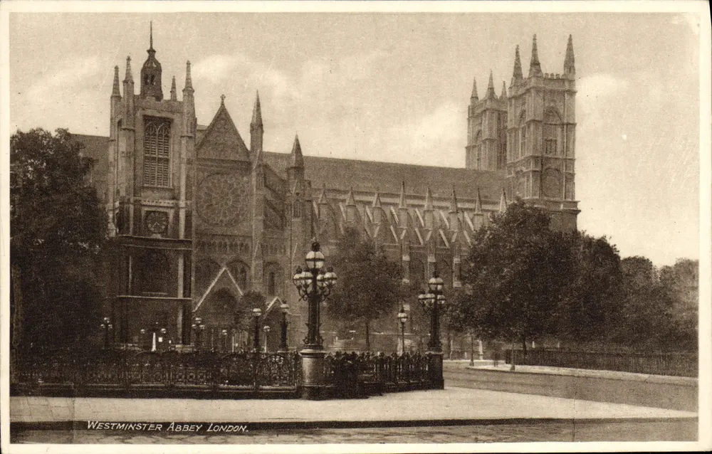 Abadia de Westminster, Londres — Fabricação Britânica, n° 3096 - Frente