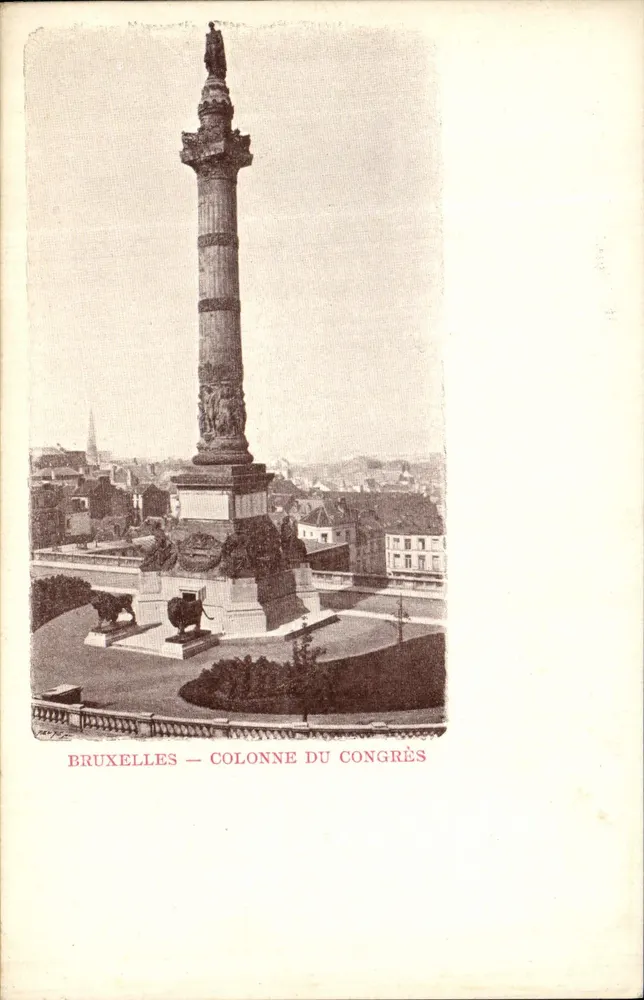Bruxelas — Coluna do Congresso — editor não visível - Frente