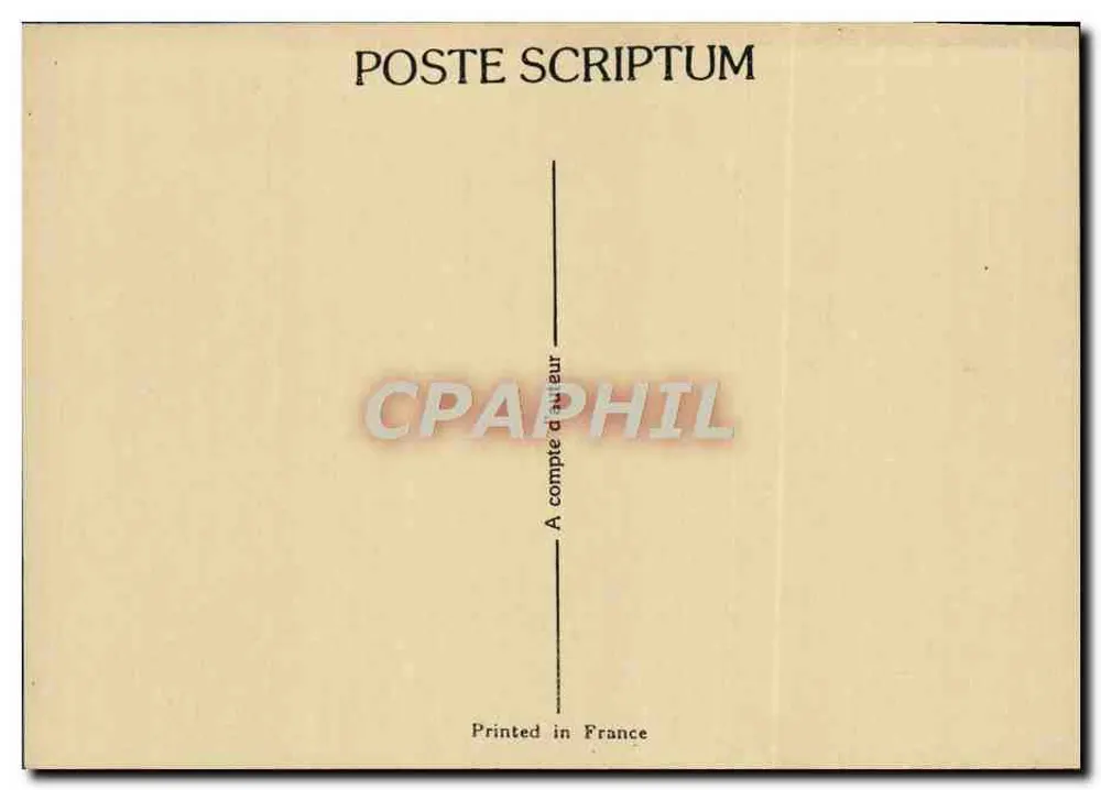 PAGÈS — Cartazista e pintor — comunicação filatélica 87 - Verso