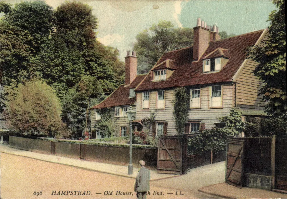 HAMPSTEAD — Oude Huizen, North End — LL. — 696 - Voorkant
