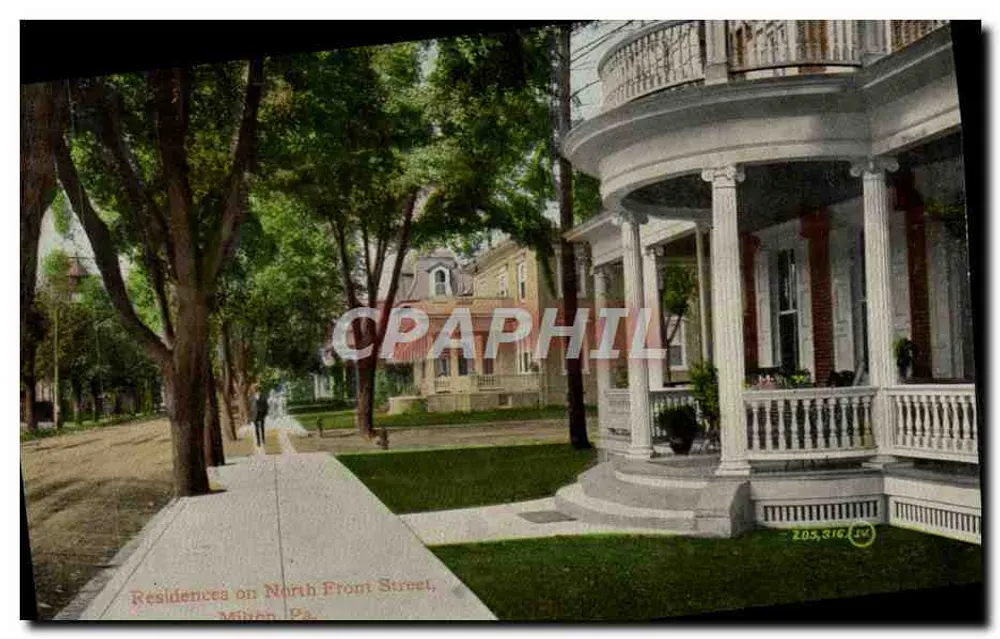 Wohnungen an der North Front Street — Milvan, Pennsylvania — Famiot's Sons & Co. - Vorderseite