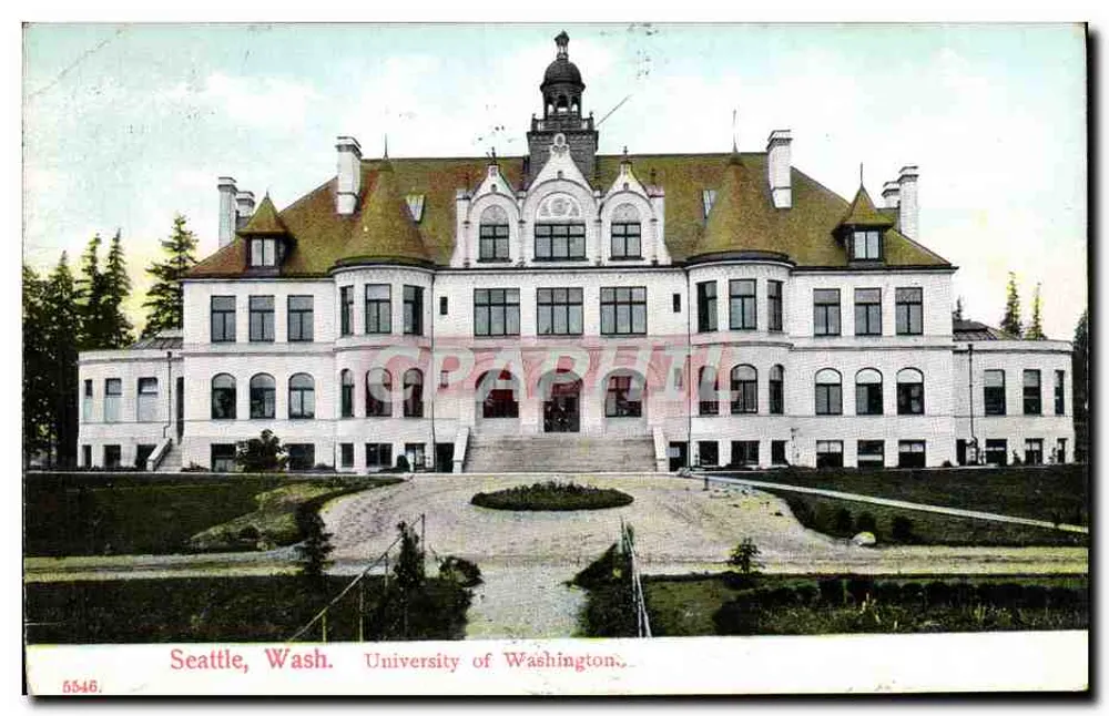 Seattle, Wash. — University of Washington — unbekannter Verlag, n° 5546 - Vorderseite