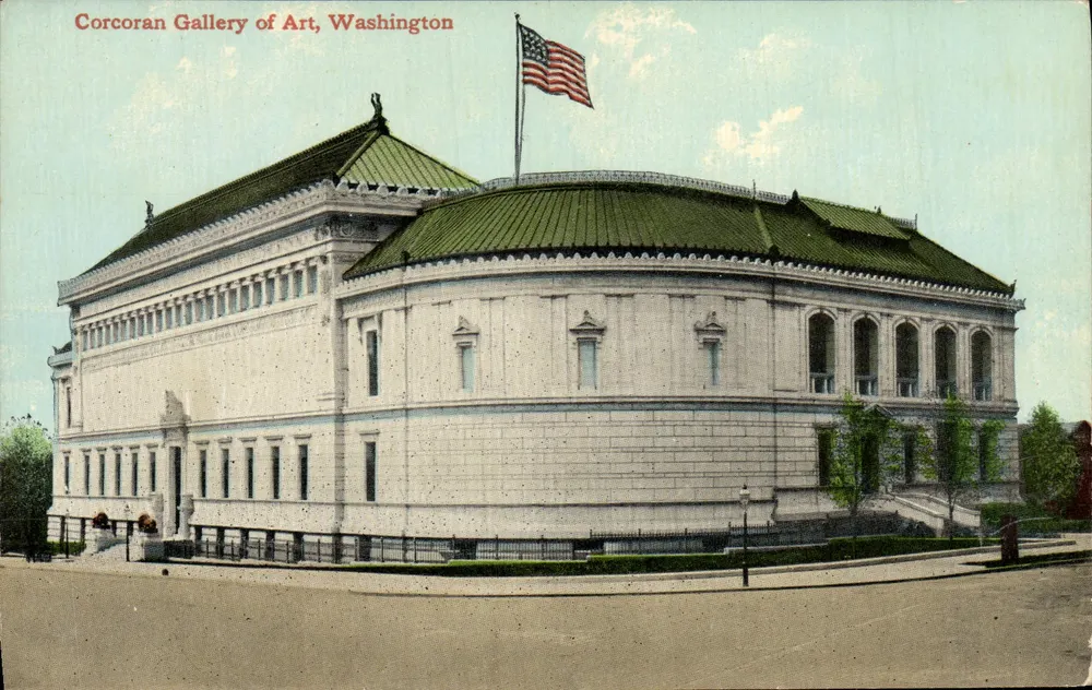 Corcoran Gallery of Art, Washington — Außenansicht — B. S. Reynolds Co., Nr. 4002 - Vorderseite