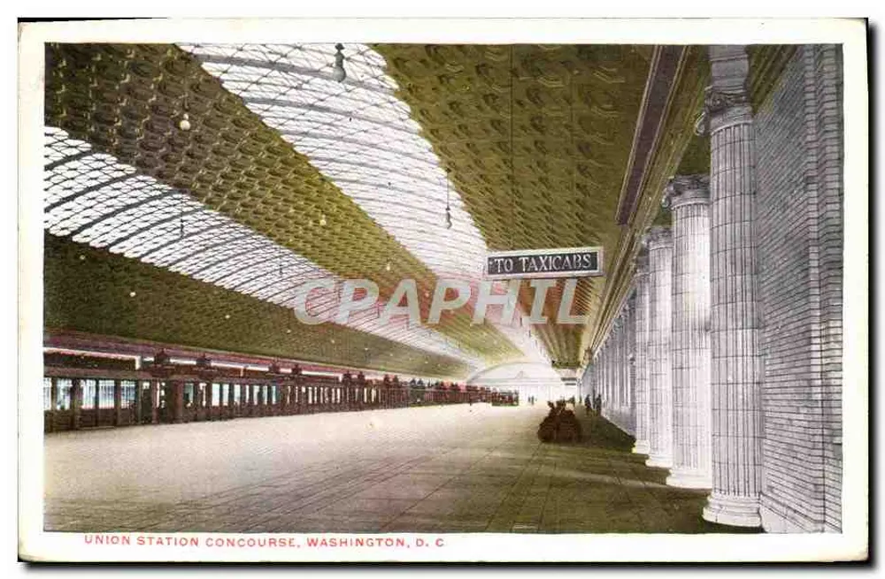 Union Station Concourse — Washington, D.C. — Verlag: The Washington News Company - Vorderseite