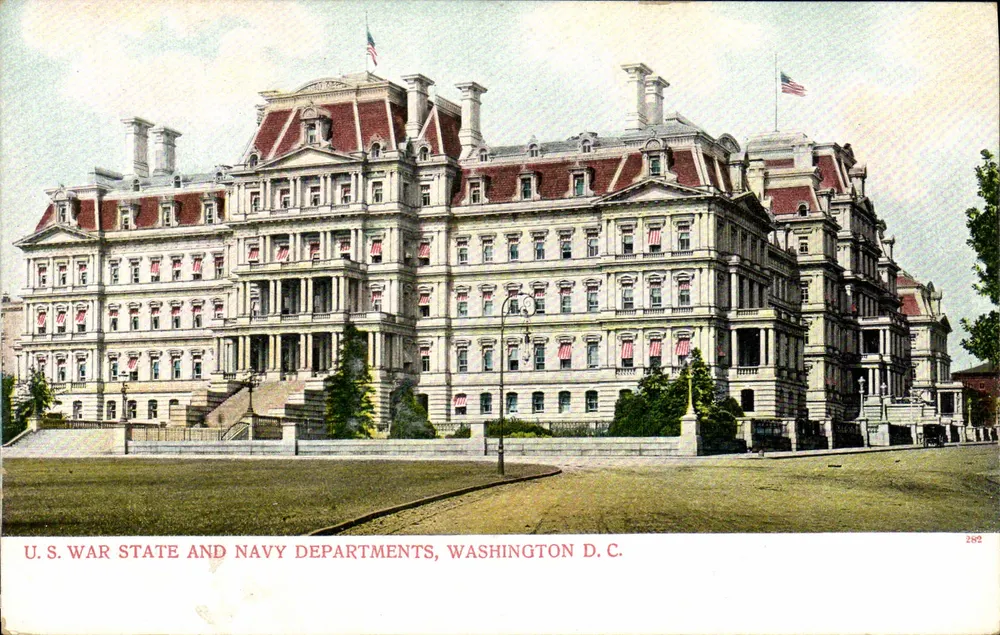 U.S. Kriegs- und Marinebehörden — Washington D.C. — A. C. Bonselman & Co., New York - Vorderseite